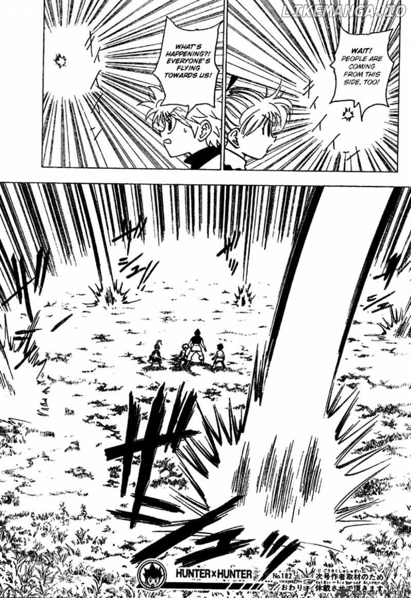 Hunter x Hunter, Chapter 182 image 15